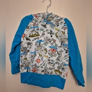 2-3T Custom Upcycled Hoodie